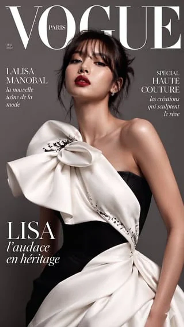 Example generated from “VOGUE Paris Haute Couture Cover”