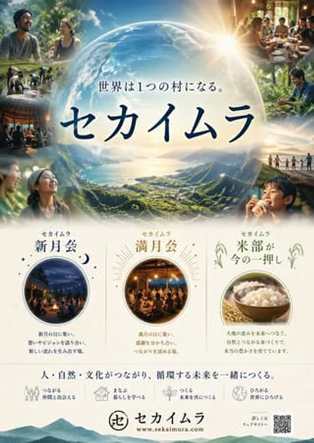 Example generated from “Japanese Eco-Community Promo Poster”