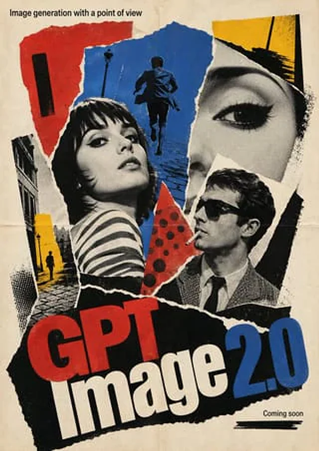 Example generated from “1960s French New Wave Movie Poster”