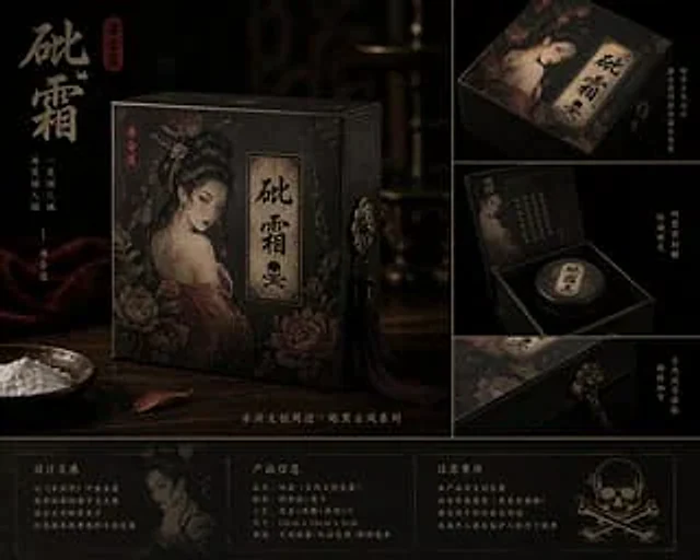 Example generated from “Dark Ancient Chinese Style Packaging”