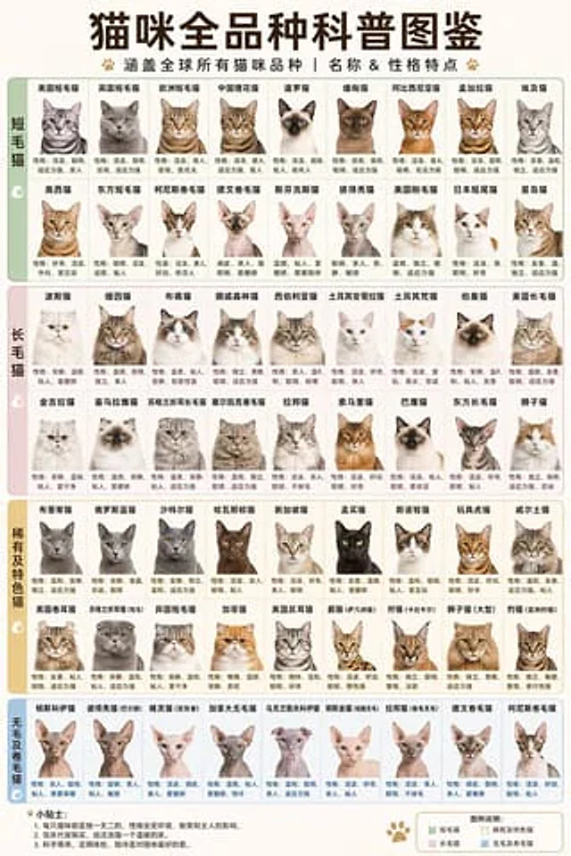 Example generated from “Comprehensive Cat Breed Infographic”