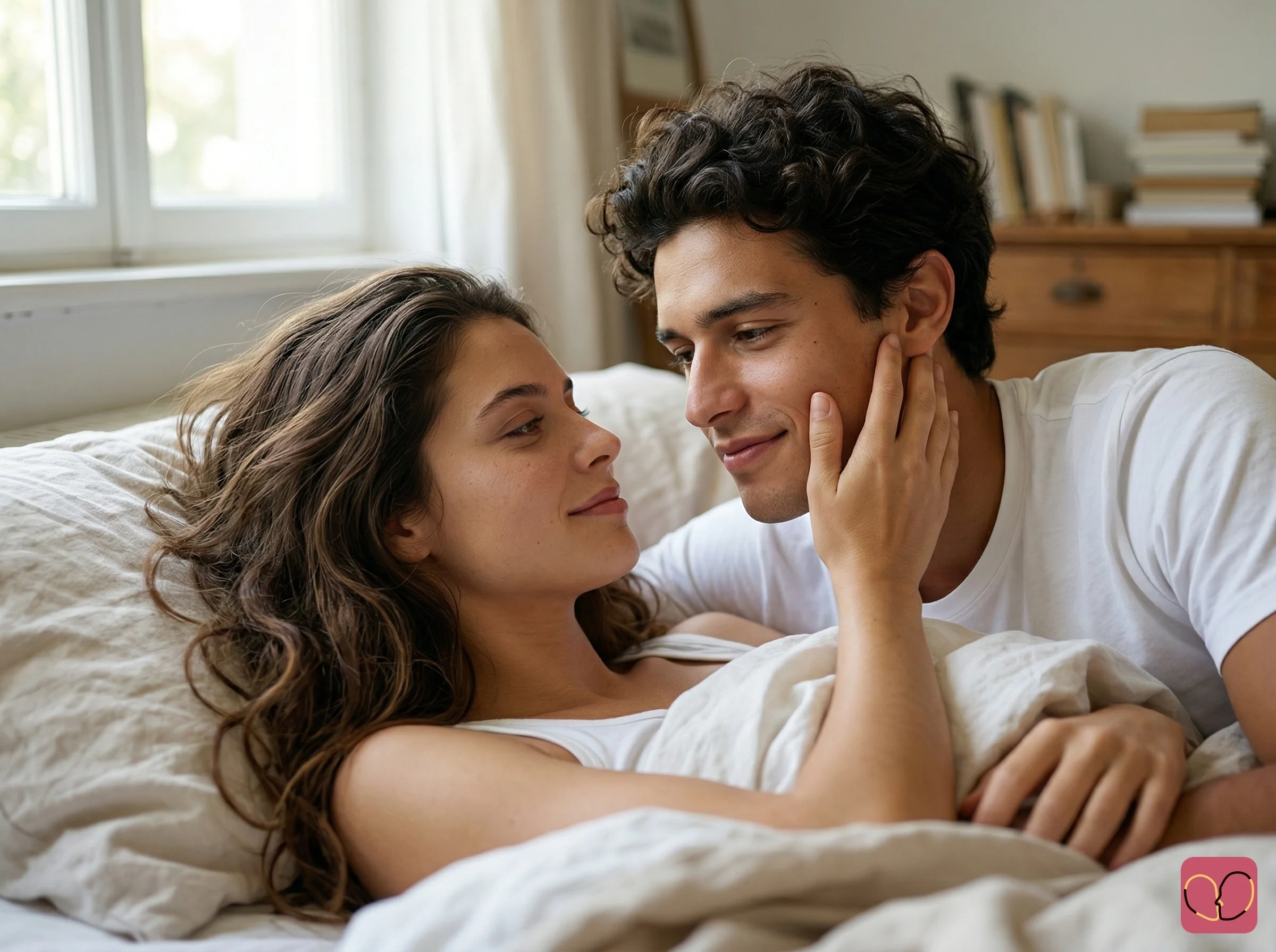 Example generated from “2 reference photos · Early Morning in Bed”