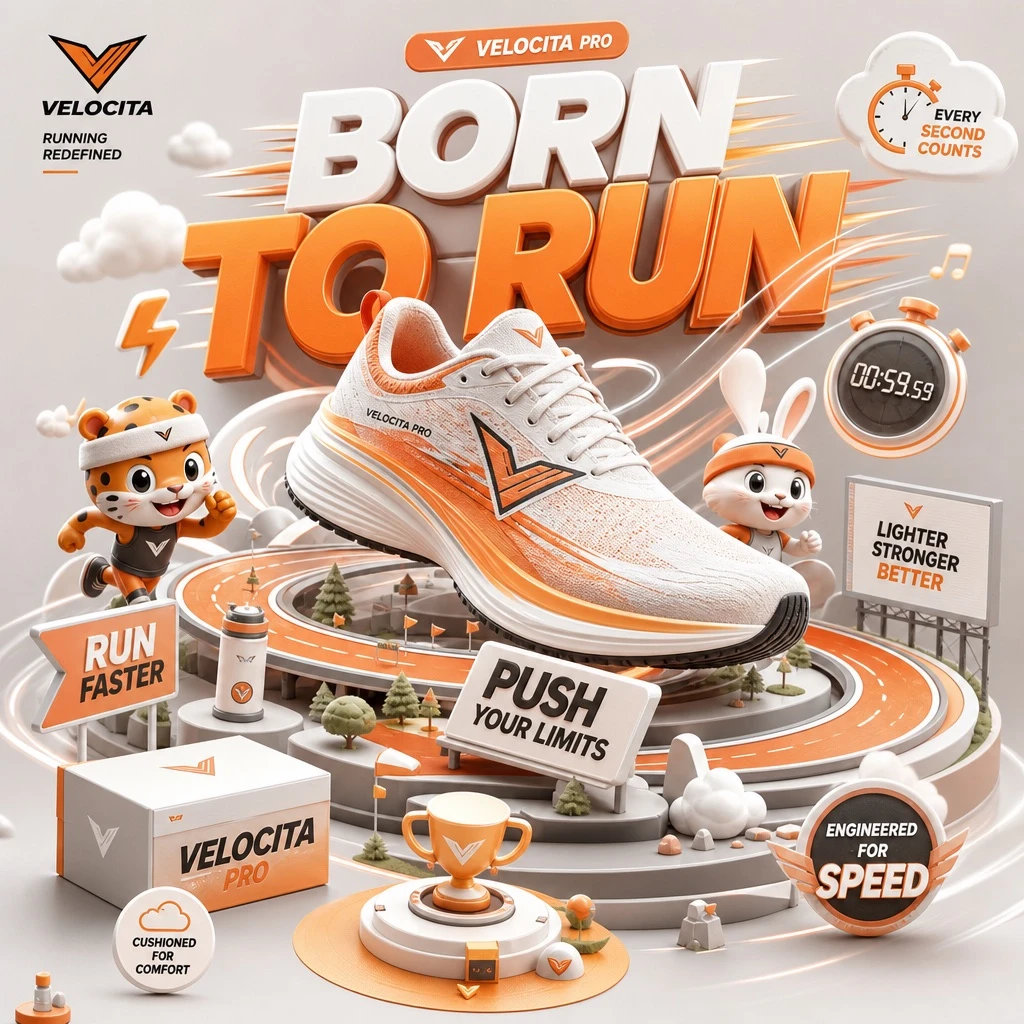 Miniature Running Shoe Universe — ClawLabs AI · MIT