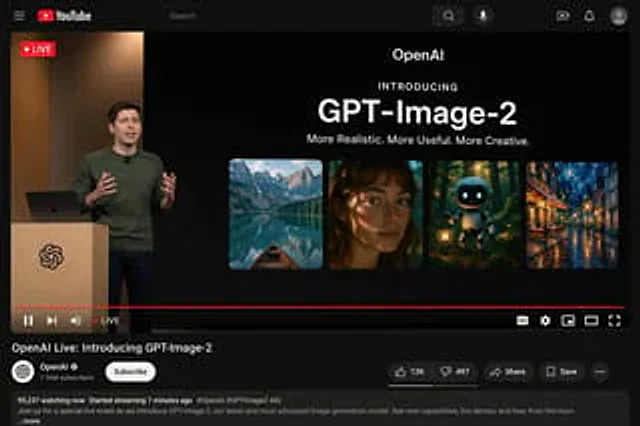 Example generated from “YouTube Live Stream Announcement Mockup”