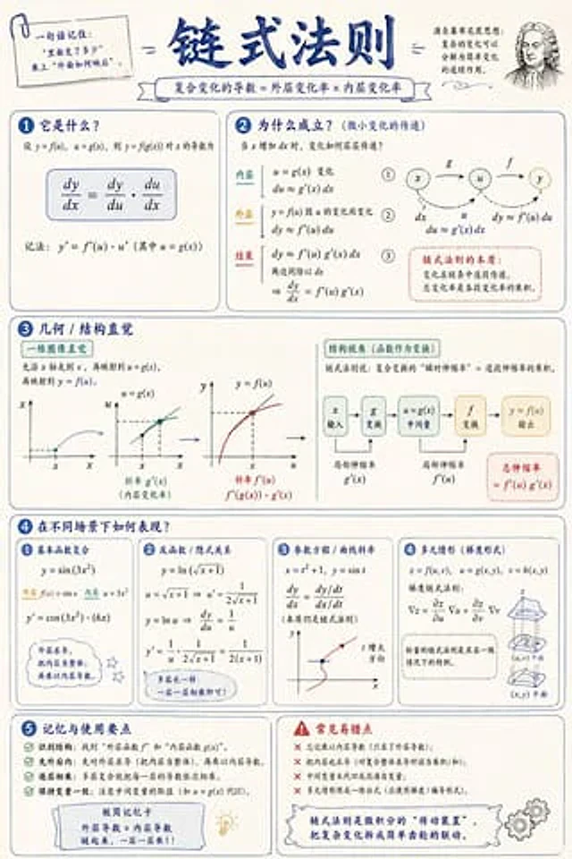 Example generated from “Mathematical Visualization Infographic Prompt”