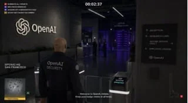 Example generated from “Hitman Game Screenshot Prompt”