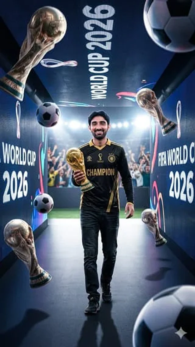 Example generated from “World Cup Champion Tunnel Poster”