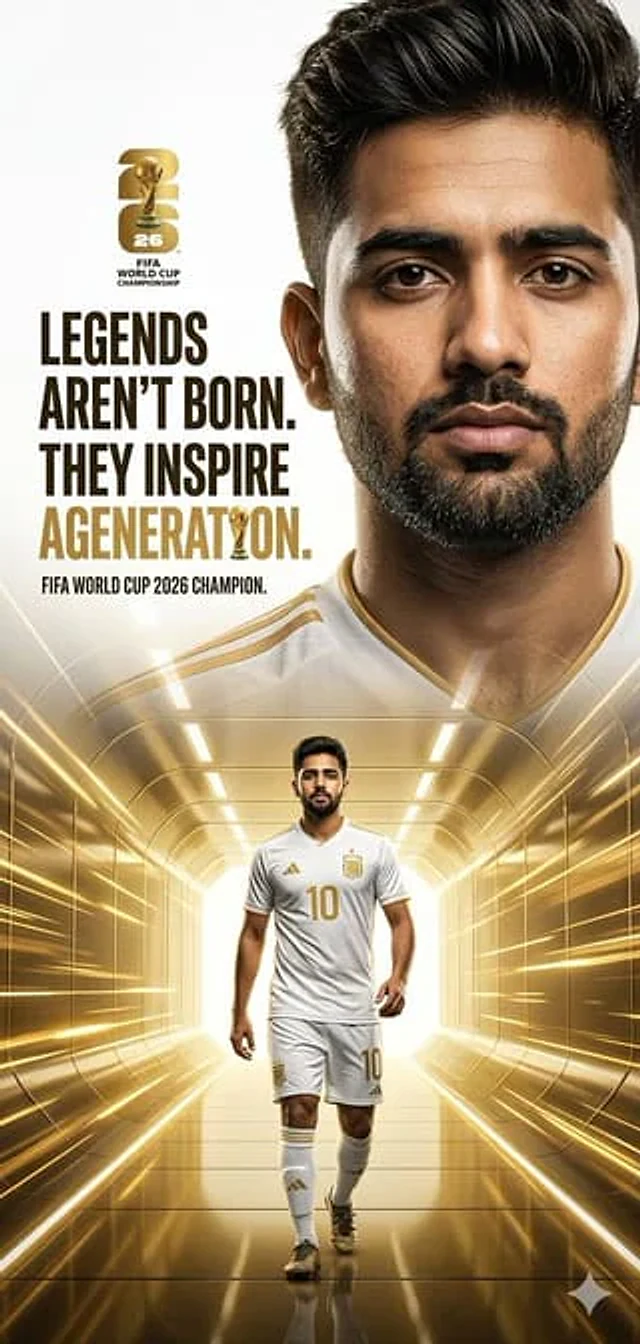 Example generated from “FIFA World Cup 2026 Hero Poster”