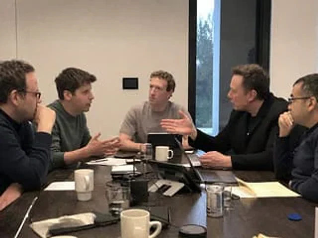 Example generated from “Tech Billionaire Boardroom Meeting”