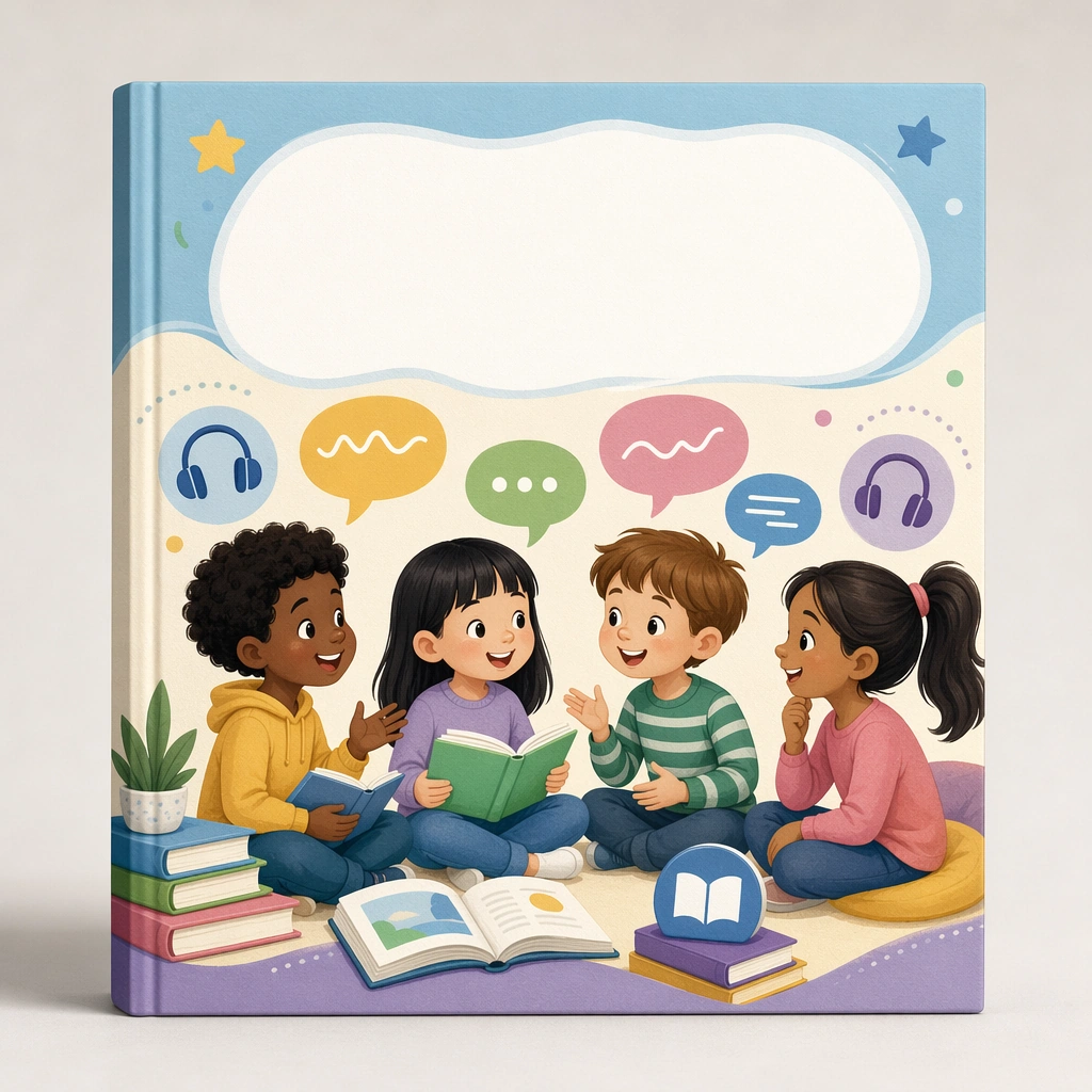 Language Club Course Cover Mockup — ChaosRealmsAI · MIT