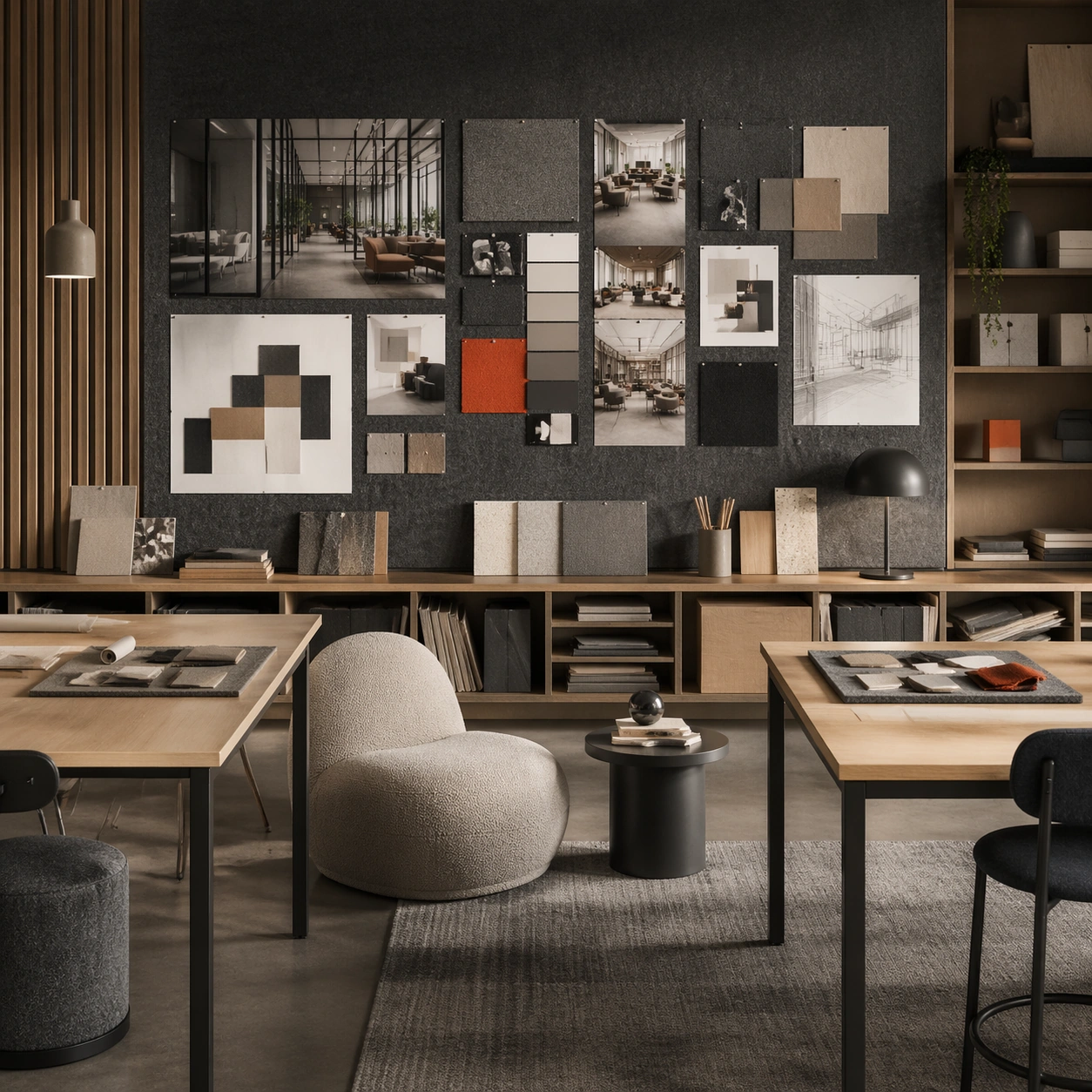 Creative Studio Material Library Wall — ChaosRealmsAI · MIT