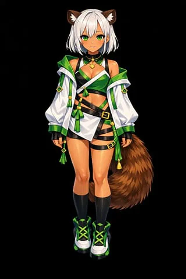 Example generated from “Glossy Anime Shading Transformation”