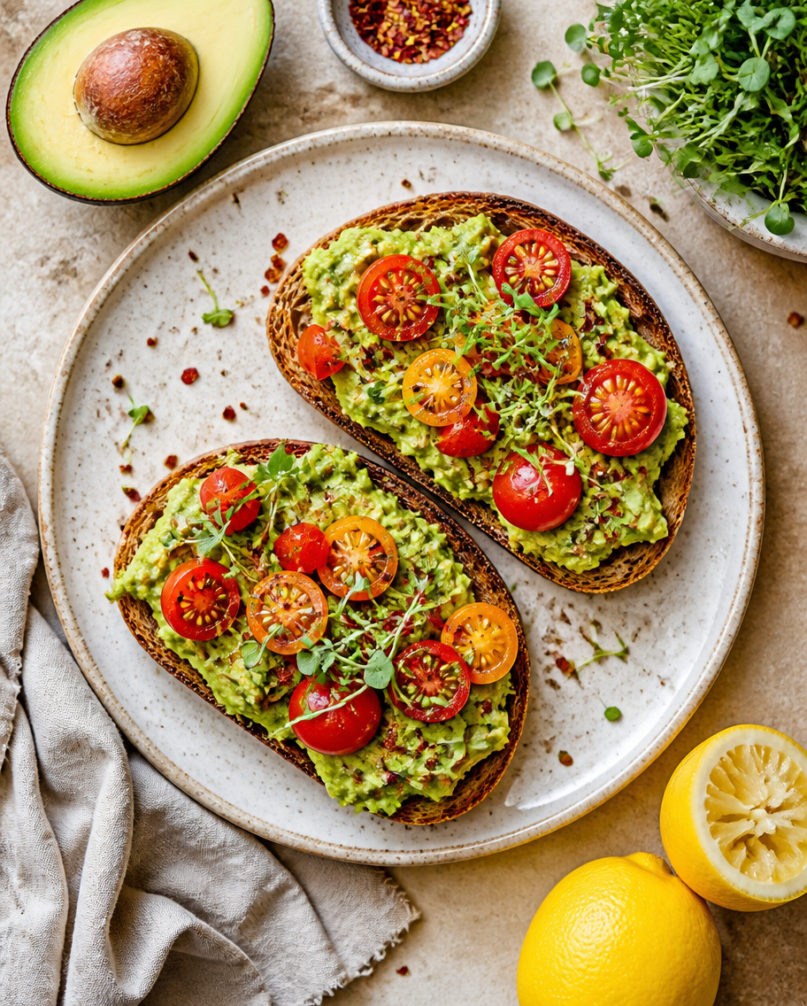 Example generated from “Avocado Toast Flatlay — API Models · CC BY 4.0”