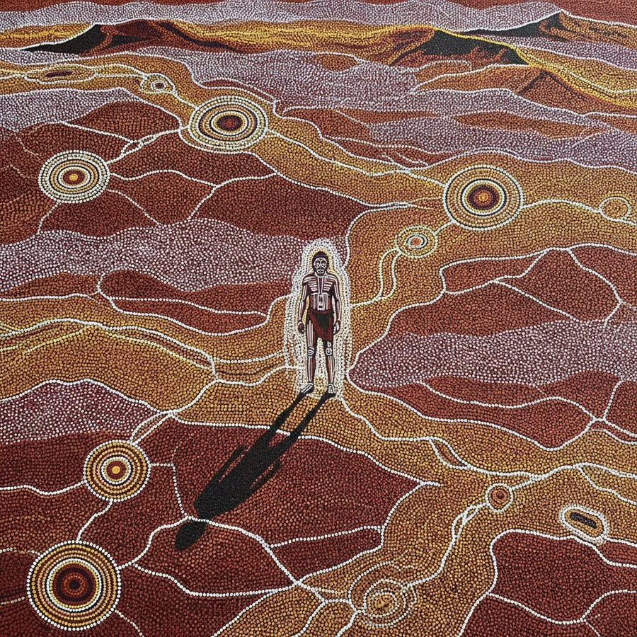 Aboriginal Dot Painting — bthnbdk · CC BY 4.0