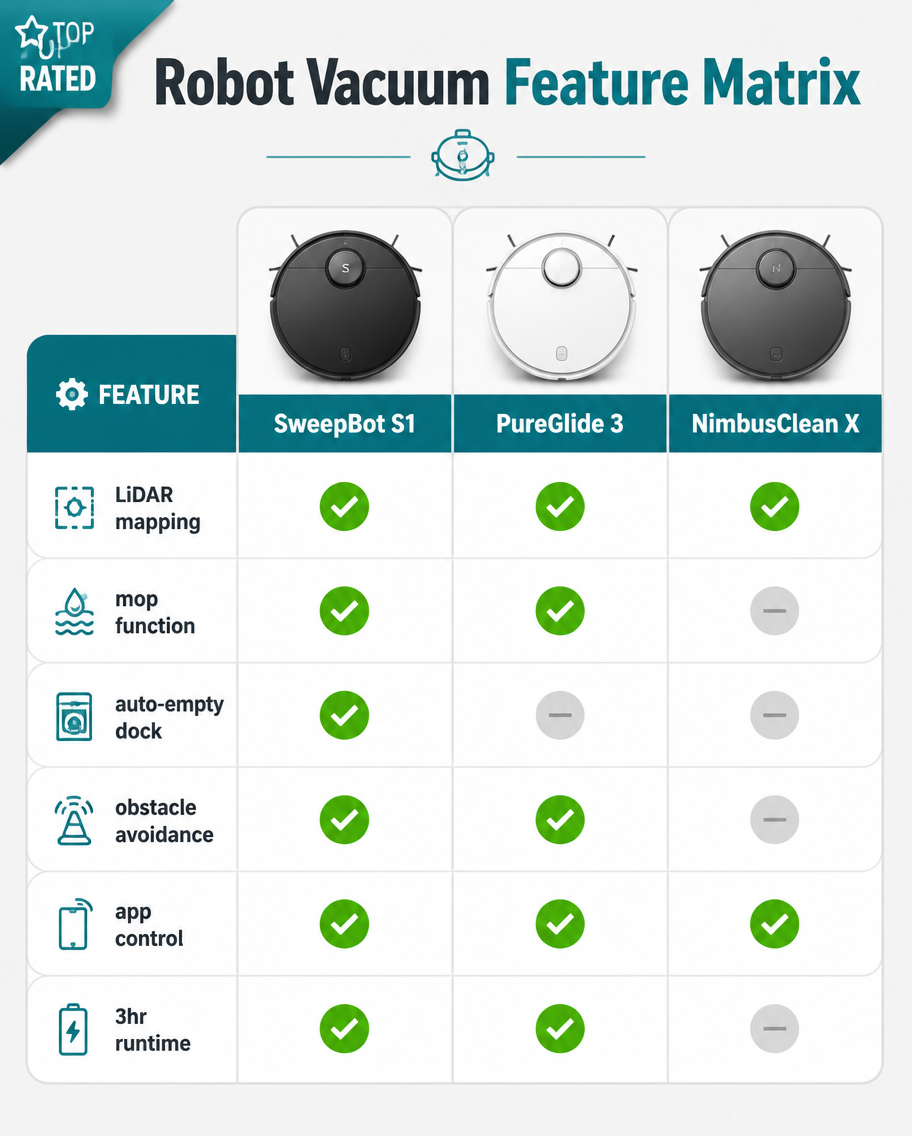 Example generated from “Design illustration · Robot Vacuum Feature Matrix — API Models · CC BY 4.0”