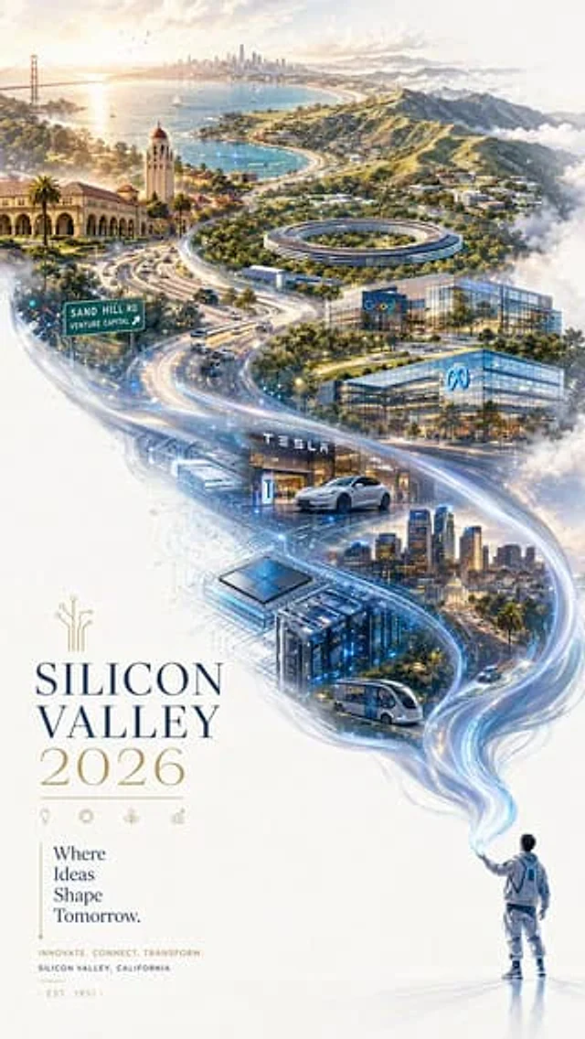 Example generated from “Silicon Valley 2026 Promo Poster”