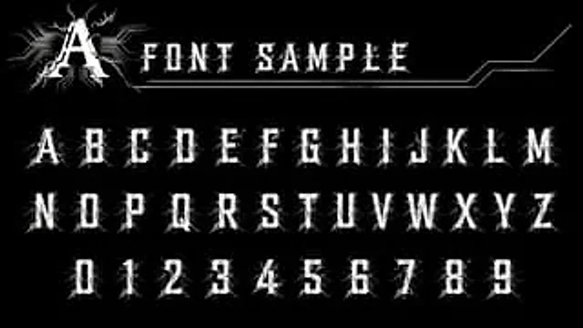 Example generated from “Alphanumeric font catalog prompt”