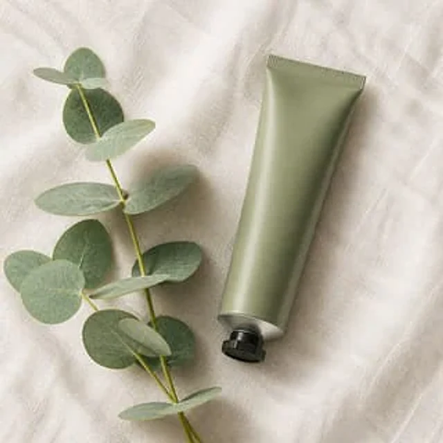Example generated from “Hand Cream Tube with Botanical Sprig”