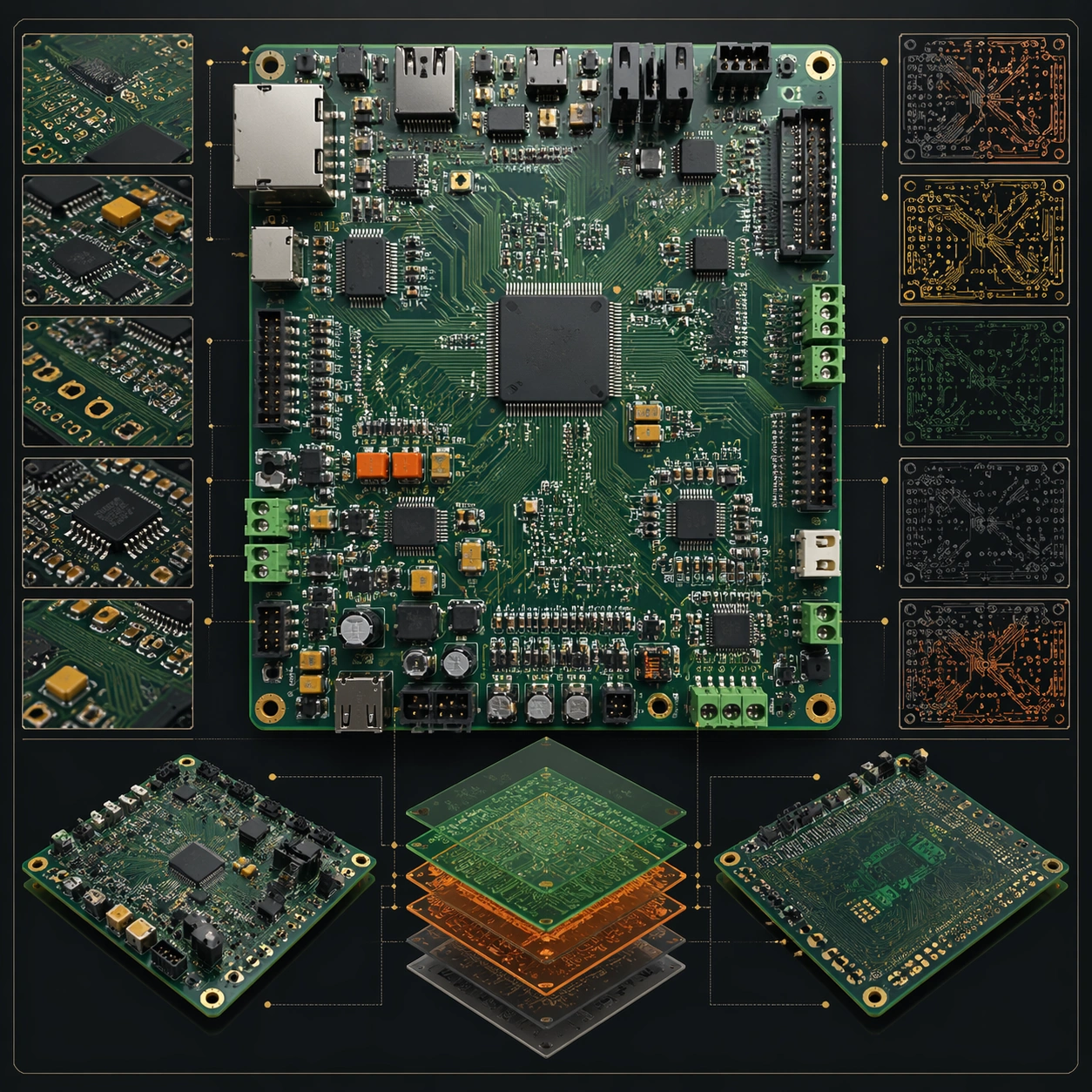 Example generated from “Circuit-Board Layout Visualization Concept — ChaosRealmsAI · MIT”
