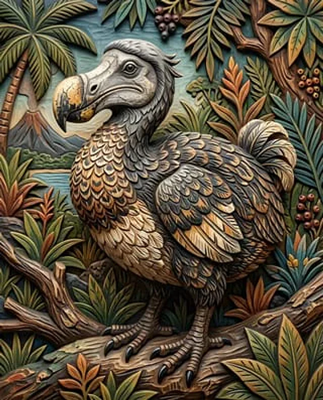Example generated from “Infographic / Edu Visual - Realistic Dodo Bird Illustration”