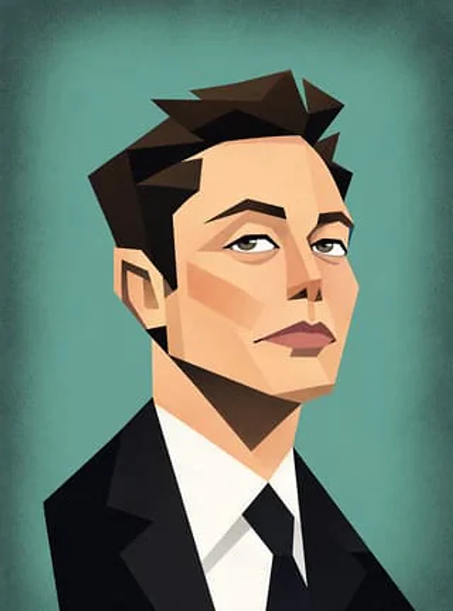 Example generated from “Cubist Vector Caricature Portraits”