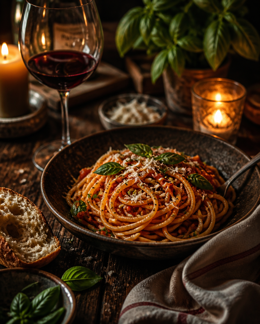 Example generated from “Rustic Pasta Dinner — API Models · CC BY 4.0”