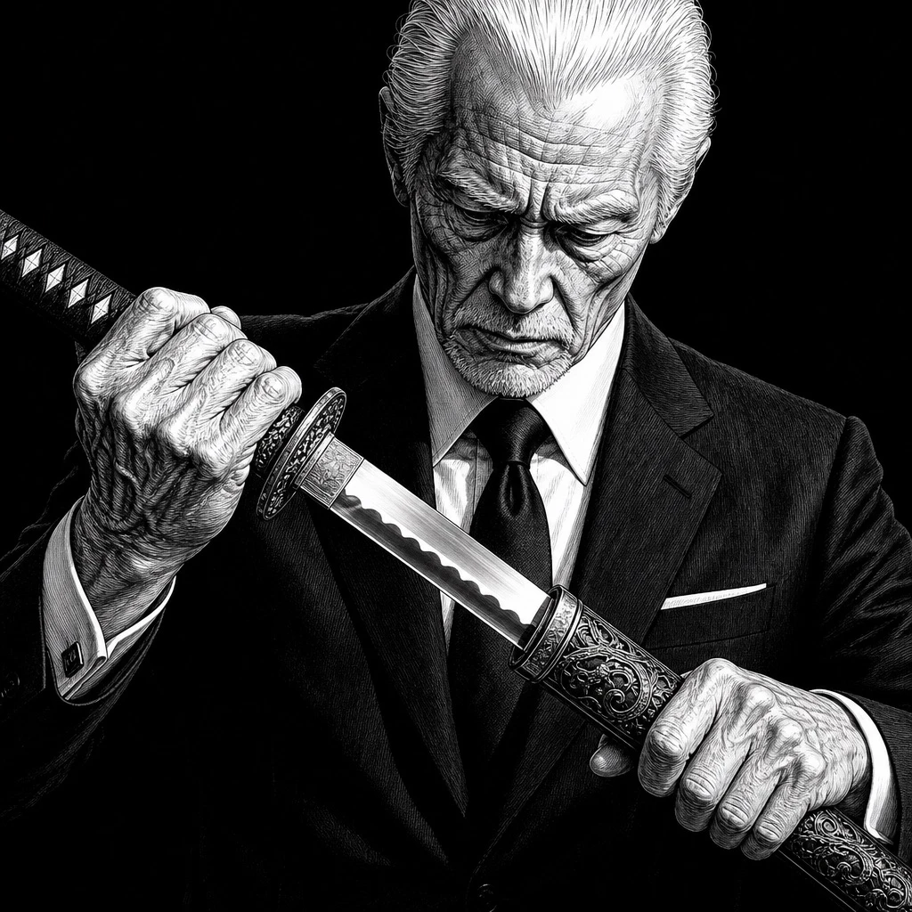 Manga Katana Draw Portrait — ClawLabs AI · MIT