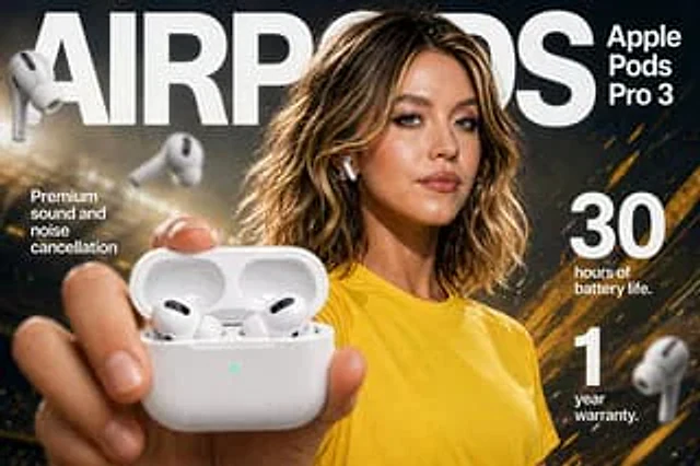 Example generated from “Earbuds E-commerce Infographic”