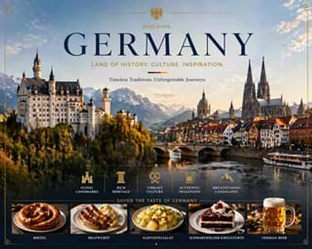 Example generated from “Luxury Germany Travel Poster”