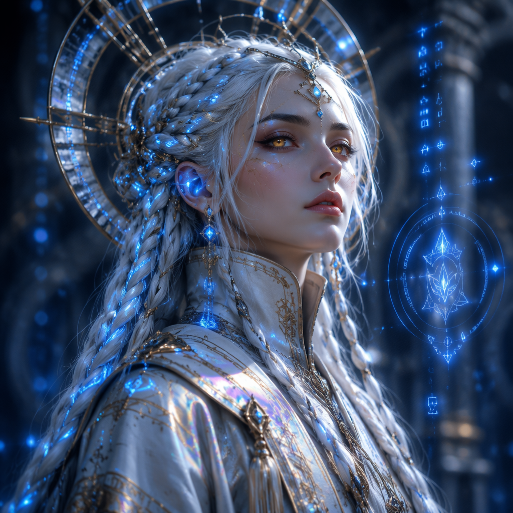 Example generated from “Cyber Priestess Fantasy Avatar — API Models · CC BY 4.0”