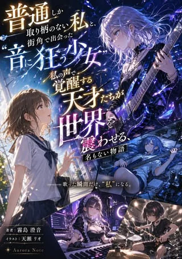 Example generated from “Light Novel Cover with Multi-Character Band Layout”