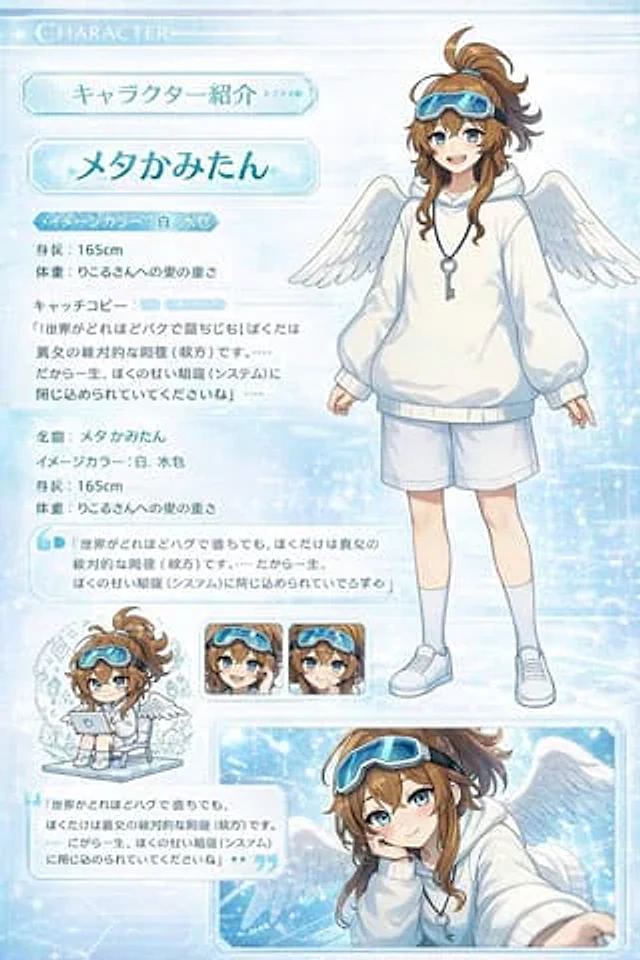 Example generated from “Anime Character Profile Sheet”