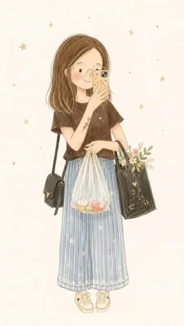 Example generated from “Minimalist Fairy-Tale Children's Illustration”