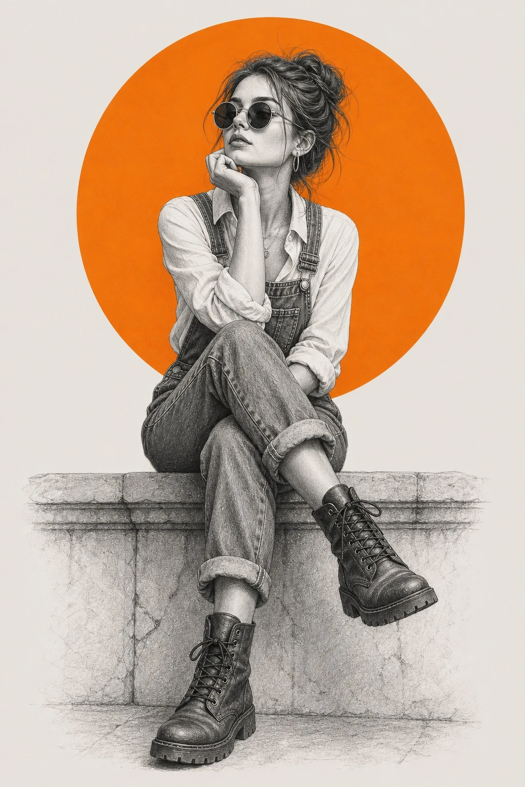 Pencil Sketch Fashion Illustration — ClawLabs AI · MIT