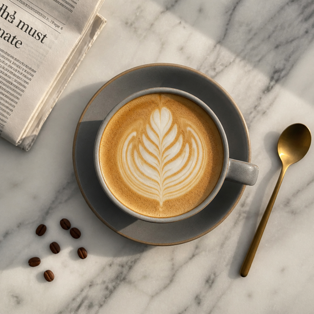 Example generated from “Latte Art Overhead Shot — API Models · CC BY 4.0”