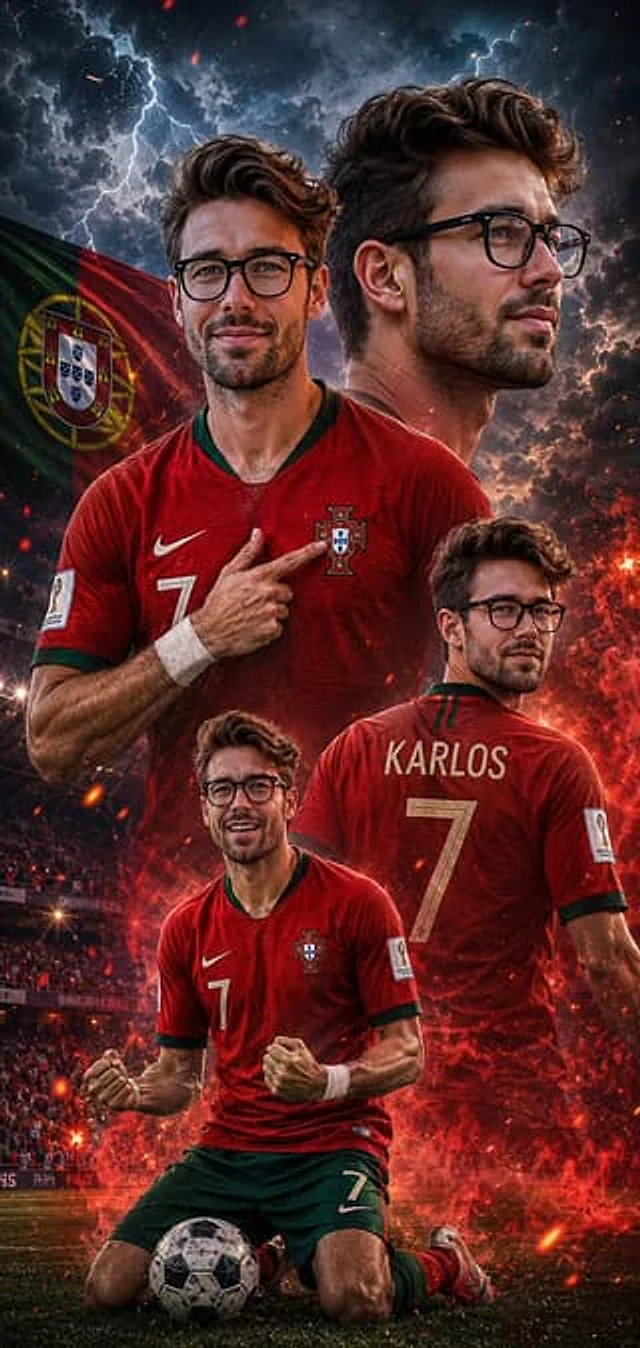 Example generated from “Cinematic Football Poster Portrait”