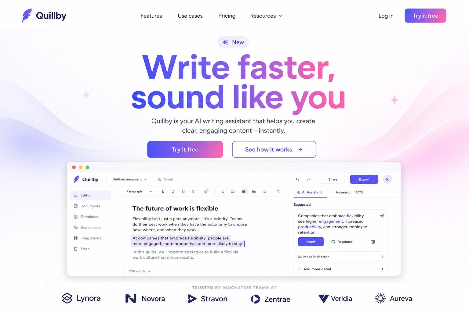 Example generated from “Design illustration · AI Writing Tool Landing — API Models · CC BY 4.0”