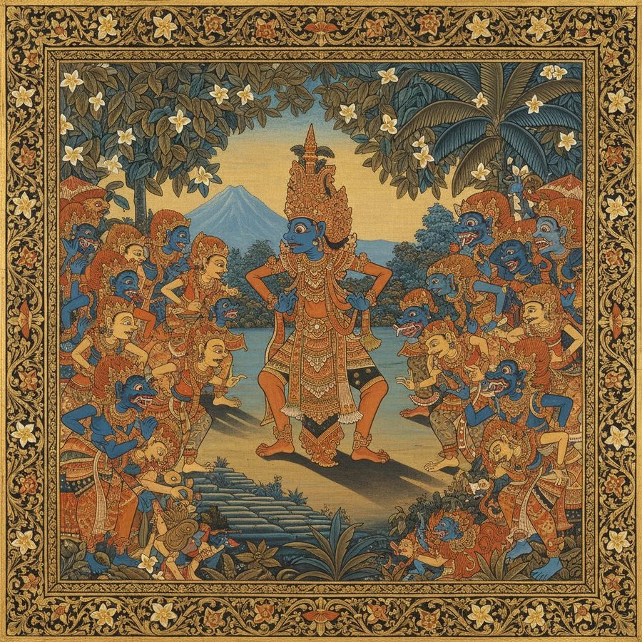 Balinese Painting — bthnbdk · CC BY 4.0