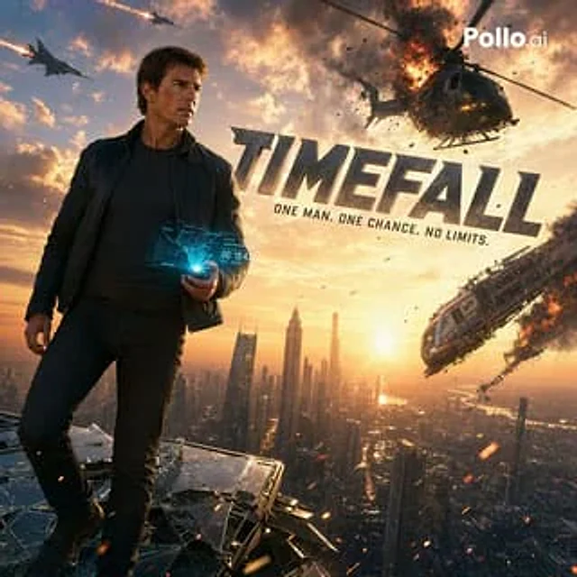 Example generated from “Cinematic Sci-Fi Action Poster”