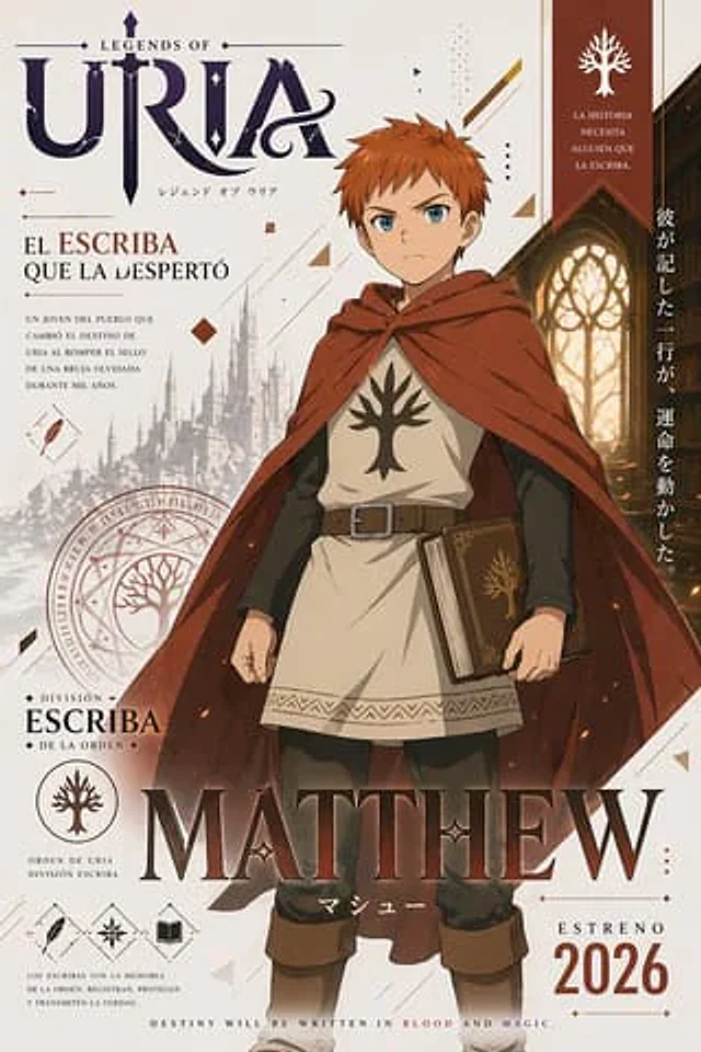Example generated from “Fantasy Anime Character Poster”