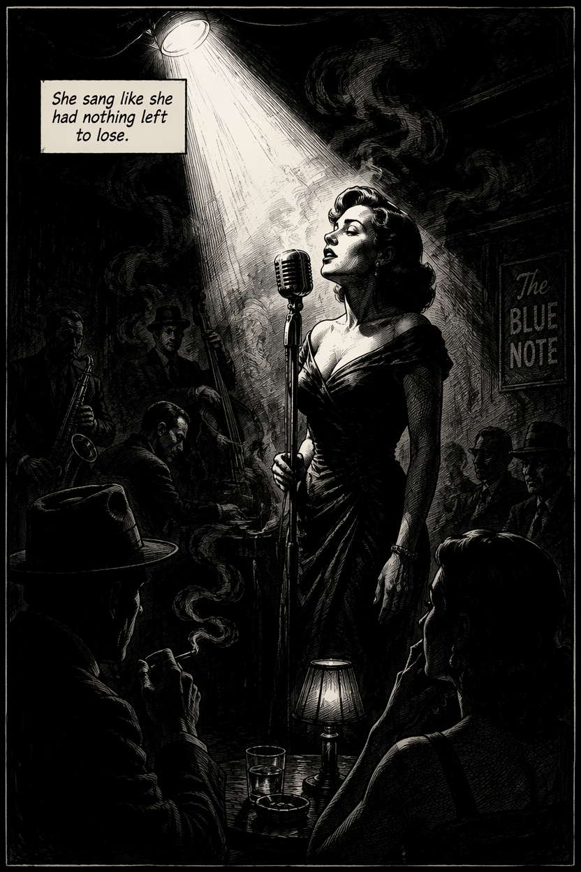 Example generated from “Noir Jazz Club Panel — API Models · CC BY 4.0”