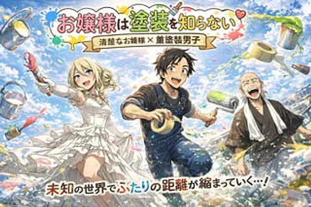 Example generated from “Anime Light Novel Cover with Painters”