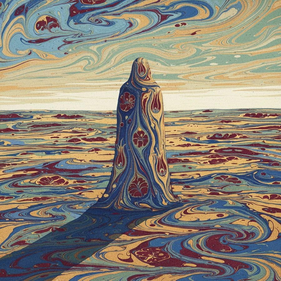 Ebru (Paper Marbling) — bthnbdk · CC BY 4.0