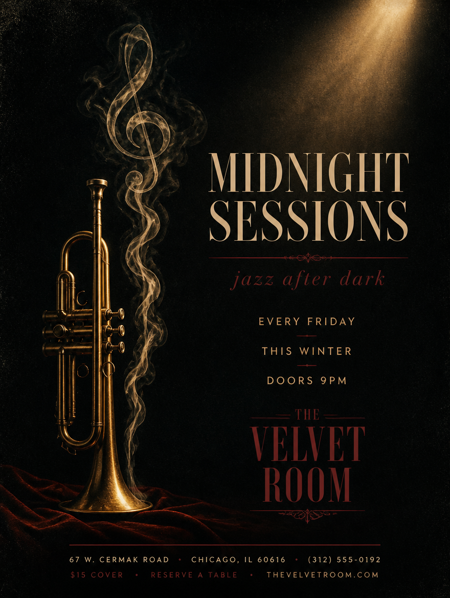 Example generated from “Design illustration · Midnight Jazz Sessions — API Models · CC BY 4.0”