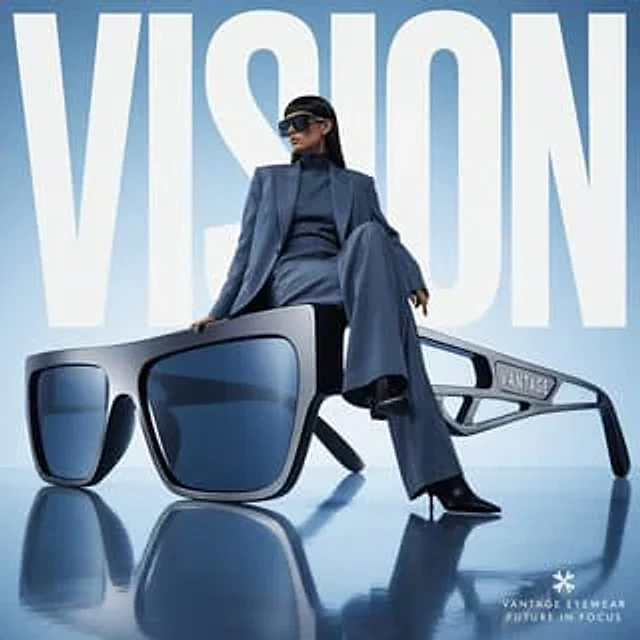 Example generated from “Avant-Garde Eyewear Fashion Ad”