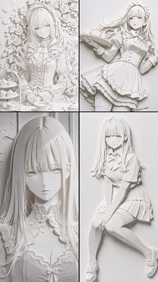 Example generated from “GPT Image 2 realistic white papercraft illustration transform prompt”