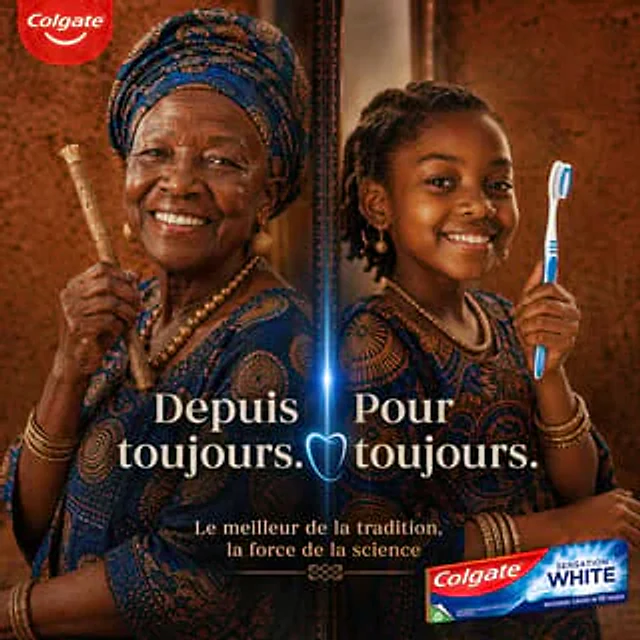 Example generated from “Tradition and Modernity Toothpaste Ad”
