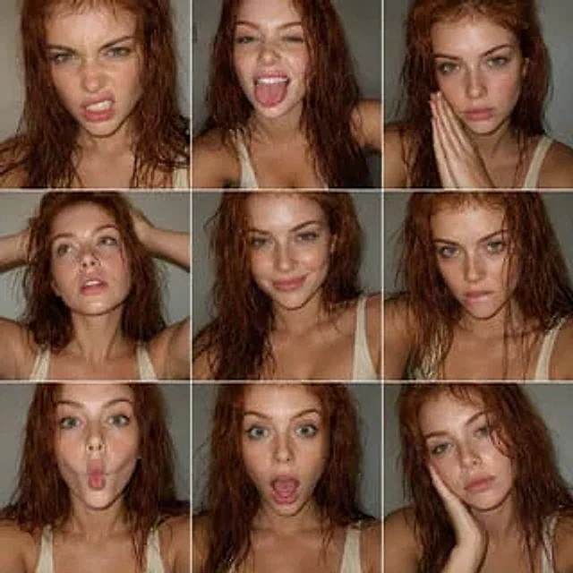 Example generated from “FACS Expression Portrait Matrix”