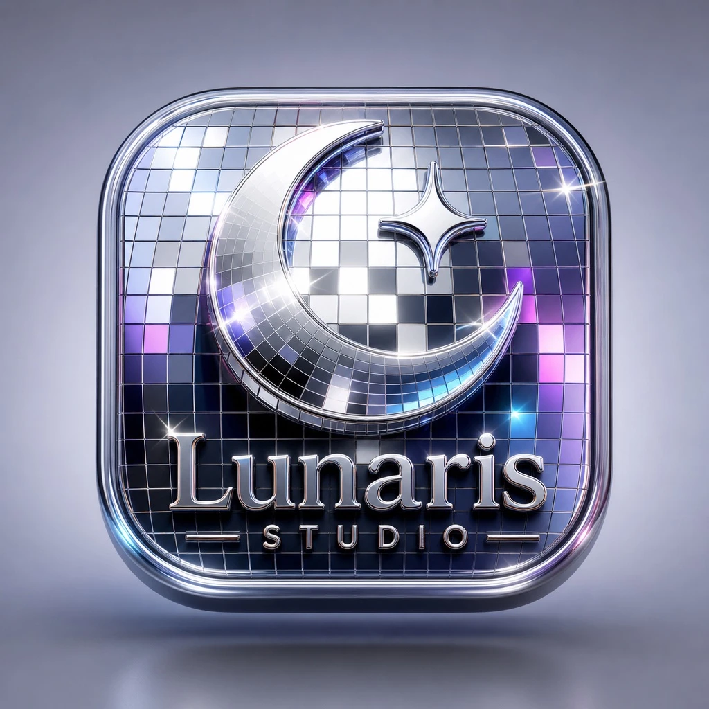 Disco Mirror 3D App Icon — ClawLabs AI · MIT