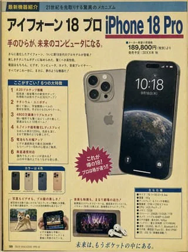 Example generated from “Retro Japanese Tech Magazine Layout”